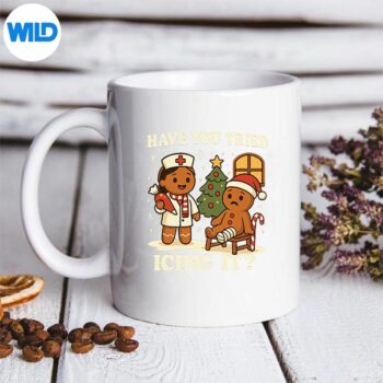 HaveYouTriedIcingItGingerbreadChristmasmug