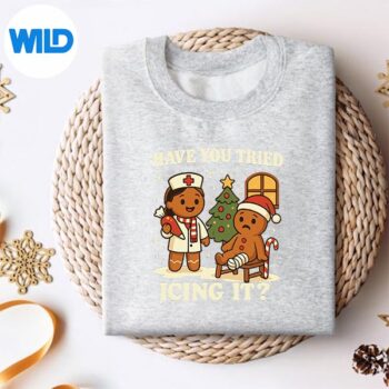 HaveYouTriedIcingItGingerbreadChristmassweater