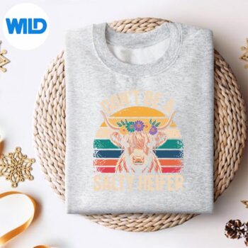 HighlandCowVintagesweater