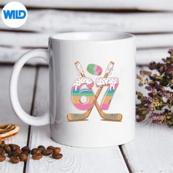 Hockey 67 Ice Cream Drip Youth Six Seven Hockey SVG Cut File 5 Hockey67IceCreamDripYouthSixSevenHockeymug