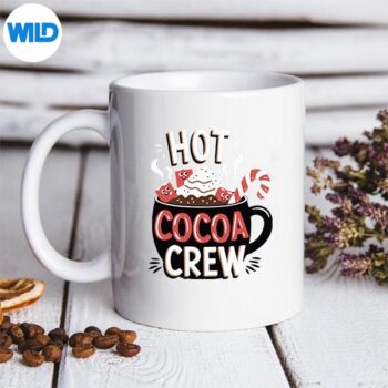 Hot Cocoa Crew Cozy Winter Holiday Team Vector Design 5 HotCocoaCrewCozyWinterHolidayTeammug