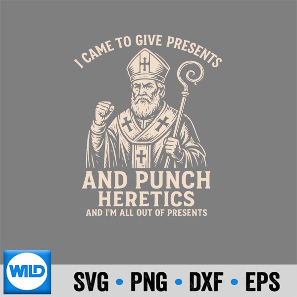 ICameToGivePresentsAndPunchHereticsStNicholasIcon