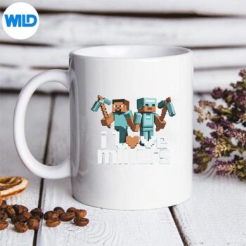 ILoveMinersMiningGamerPixelPickaxemug