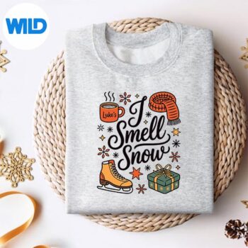 I Smell Snow Cute Christmas Winter Vibes Lovers SVG PNG Digital Design 4 ISmellSnowCuteChristmasWinterVibesLoverssweater