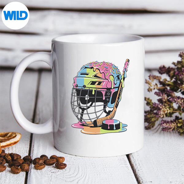 Ice Hockey Helmet Stick Puck Hockey Drip Youth SVG Cut File 3 Ice Hockey Helmet Stick Puck Hockey Drip Youth SVG Cut File - Image 3