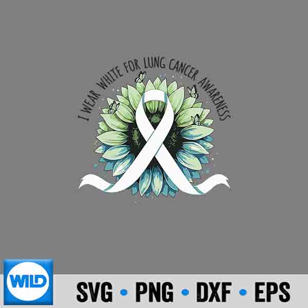 In November We Wear White Lung Cancer Awareness Ribbon Silhouette SVG PNG 7 InNovemberWeWearWhiteLungCancerAwarenessRibbon