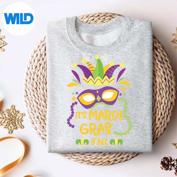 Its Mardi Grass Yall Costume Party Parade Mardi Gras Silhouette SVG PNG Cut File 2 Its Mardi Grass Yall Costume Party Parade Mardi Gras Silhouette SVG PNG Cut File - Image 2