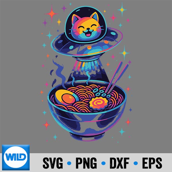 JapaneseAnimeKawaiiCatRamenUfoCute