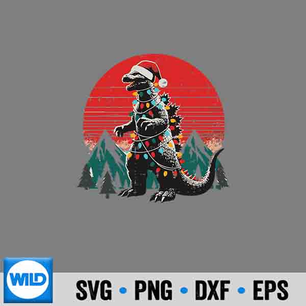 JapaneseMonsterChristmasLightsKaijuXmas