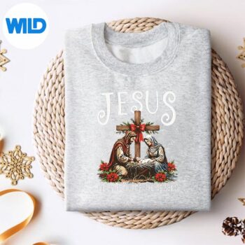 Jesus Is The Reason For The Season Christmas Xmas Christian SVG PNG Digital Design 4 JesusIsTheReasonForTheSeasonChristmasXmasChristiansweater