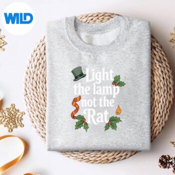LightTheLampNotTheRatChristmasMatchingFamilysweater