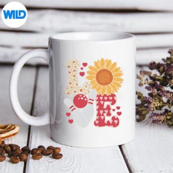 Love Leopard Sunflower Bowling Valentine Bowling Player SVG PNG Cut File 5 LoveLeopardSunflowerBowlingValentineBowlingPlayermug