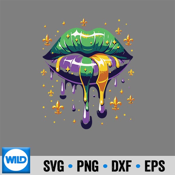 MardiGrasCostumeMardiGrasLips