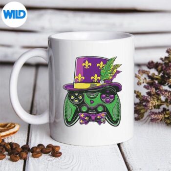 Mardi Gras Video Game Controller Jester Hat Costume SVG PNG Digital Download 5 MardiGrasVideoGameControllerJesterHatCostumemug