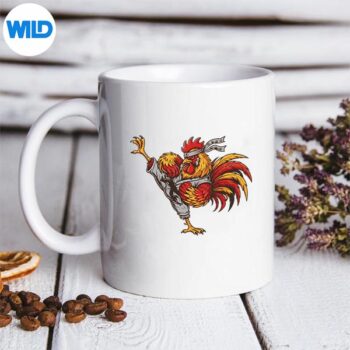 MartialArtsRoosterMmaKickFighterKarateChickenmug