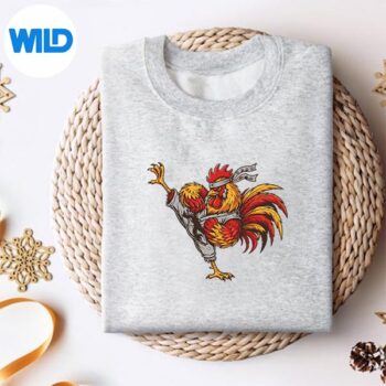 MartialArtsRoosterMmaKickFighterKarateChickensweater