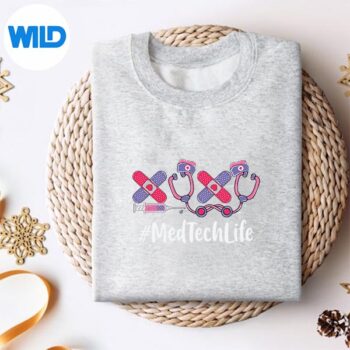 Med Tech Valentines Day Heart Stethoscope Appreciation Design for Cricut 4 MedTechValentinesDayHeartStethoscopeAppreciationsweater