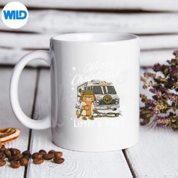 Merry Christmas Litters Full Cat Lover Sarcastic Xmas Vector Design 5 MerryChristmasLittersFullCatLoverSarcasticXmasmug