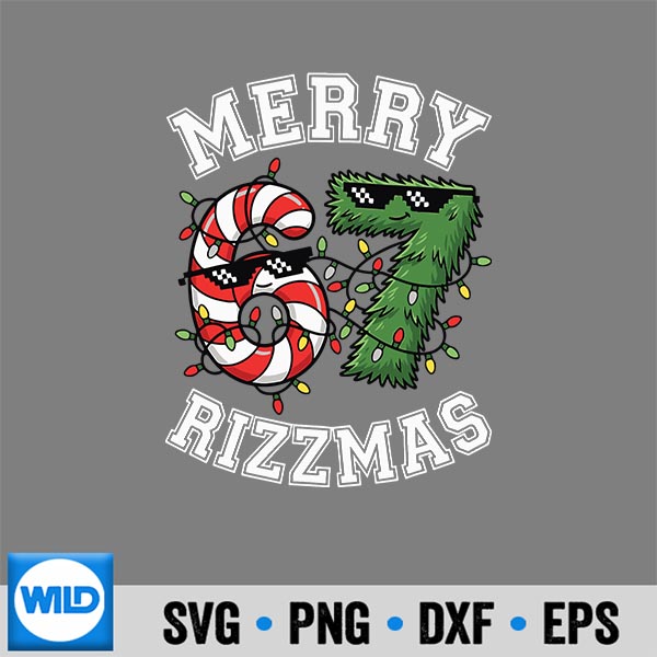 MerryRizzmas67CandyCaneTreeSunglasses