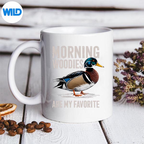 Morning Woodies Are My Favorite Woodie Duck Hunting PNG SVG for Cricut 3 Morning Woodies Are My Favorite Woodie Duck Hunting PNG SVG for Cricut - Image 3