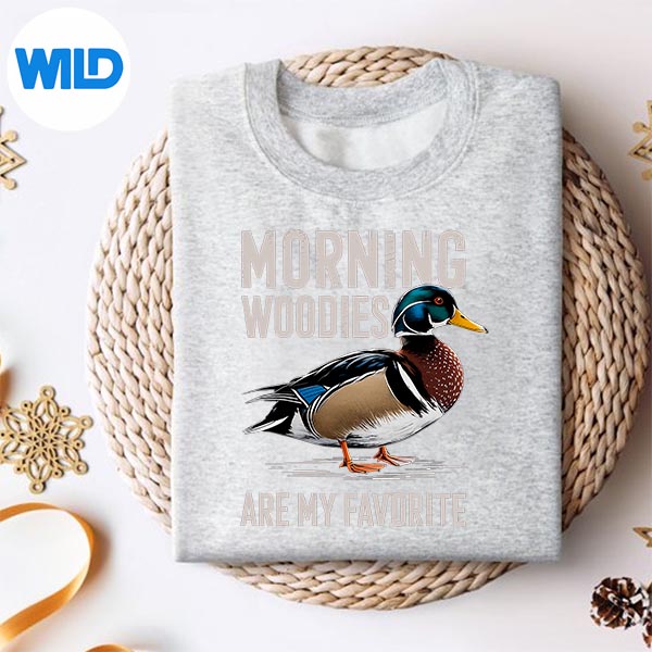 Morning Woodies Are My Favorite Woodie Duck Hunting PNG SVG for Cricut 2 Morning Woodies Are My Favorite Woodie Duck Hunting PNG SVG for Cricut - Image 2