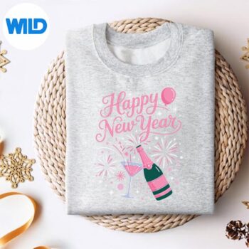 NewYearsEvePartySupplies2026HappyNewYearFireworkssweater