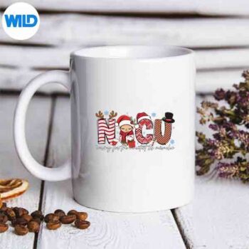 Nicu Caring For Sweetest Lil Miracles Christmas Nurse Design for Cricut 5 NicuCaringForSweetestLilMiraclesChristmasNursemug