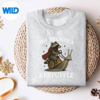 OffToCauseAKerfuffleRaccoonsweater