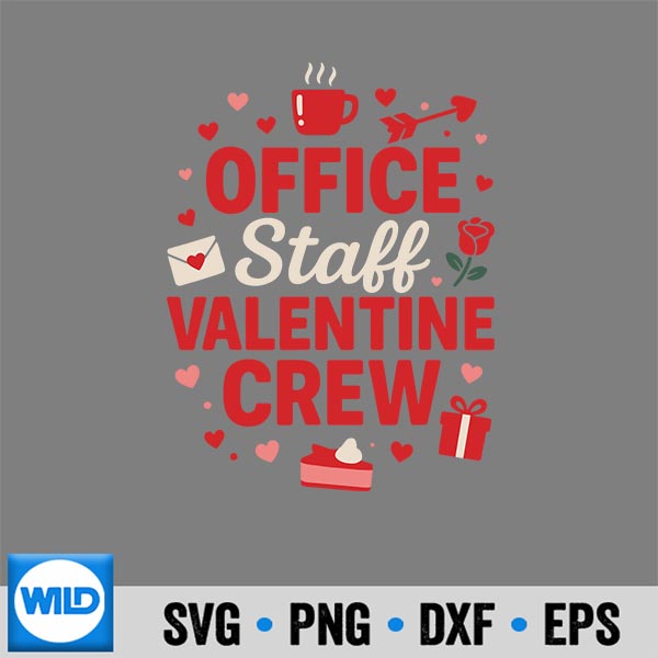 OfficeStaffValentineCrewMatchingValentinesDay
