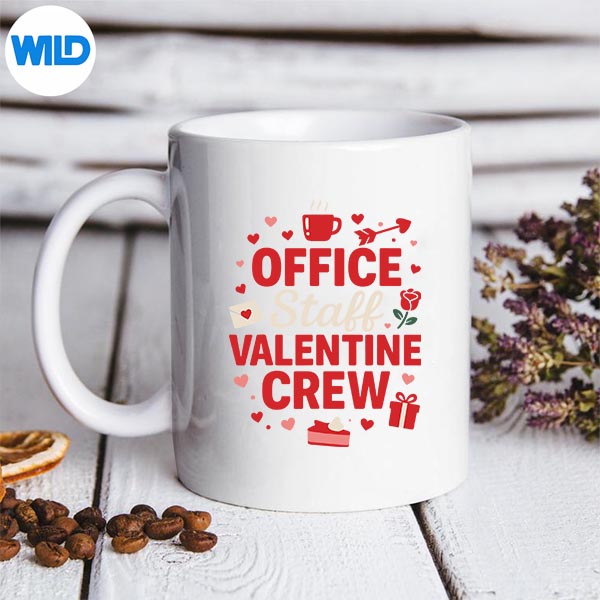 Office Staff Valentine Crew Matching Valentines Day Silhouette SVG PNG Cut File 3 Office Staff Valentine Crew Matching Valentines Day Silhouette SVG PNG Cut File - Image 3