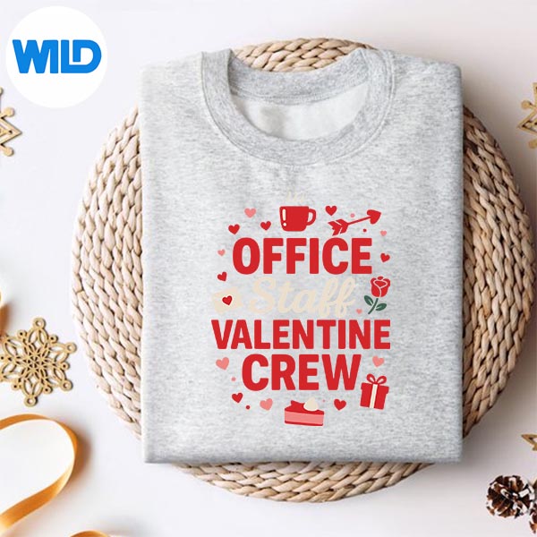 Office Staff Valentine Crew Matching Valentines Day Silhouette SVG PNG Cut File 2 Office Staff Valentine Crew Matching Valentines Day Silhouette SVG PNG Cut File - Image 2