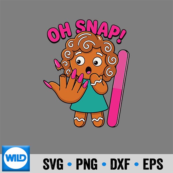 OhSnapBrokenNailGingerbreadChristmas