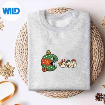 OrnamentEatingHolidayGhostsGamersChristmassweater