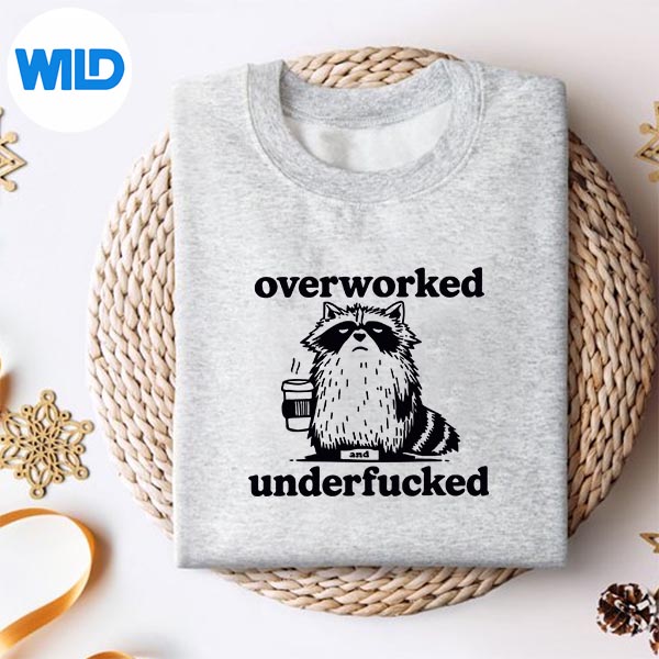 Overworked And Underfcked Vintage SVG PNG 2 Overworked And Underfcked Vintage SVG PNG - Image 2