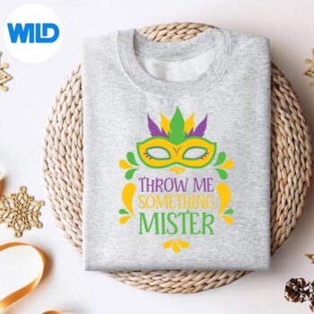 ParadeMardiGrasCarnivalMaskThrowMeSomethingMistersweater