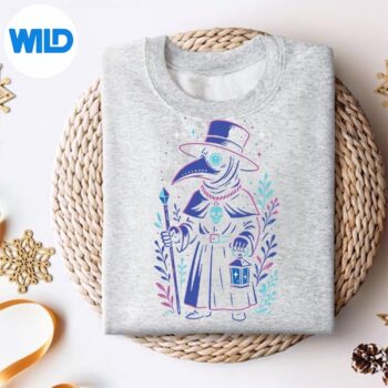 PastelGothPlagueDoctorCottagecoresweater