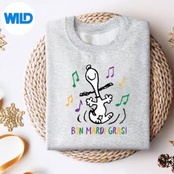 Peanuts Bon Mardi Gras Vintage Silhouette SVG PNG 4 PeanutsBonMardiGrasVintagesweater