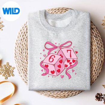 Preppy67ValentineSixSevenDice67sweater