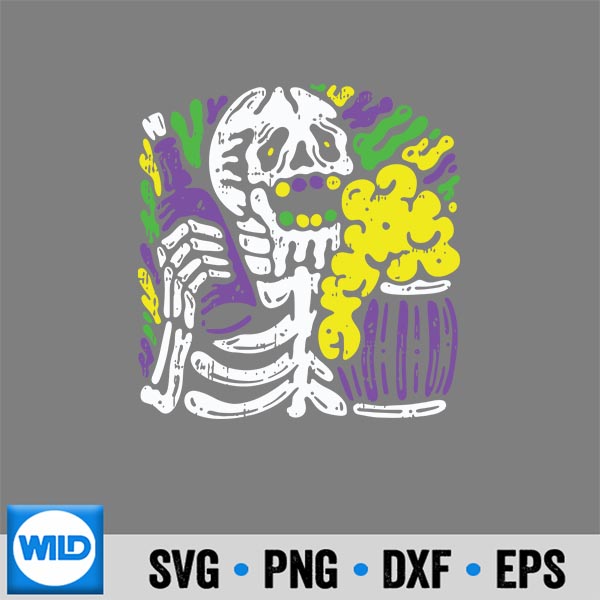 Purple Green Skeleton Mardi Gras Bones Carnival Parade Party Digital Download 7 PurpleGreenSkeletonMardiGrasBonesCarnivalParadeParty