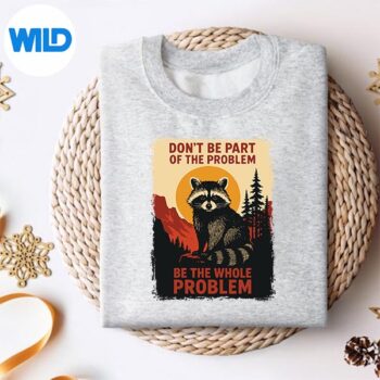 RaccoonNatureWildlifeOutdoorSarcasticsweater