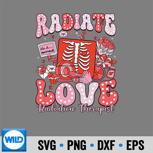 RadiateLoveValentinesXrayTechRadiationTherapist