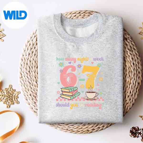 Reading 67 Teacher Six Seven Reading 6 7 Book Lover Design for Cricut 2 Reading 67 Teacher Six Seven Reading 6 7 Book Lover Design for Cricut - Image 2