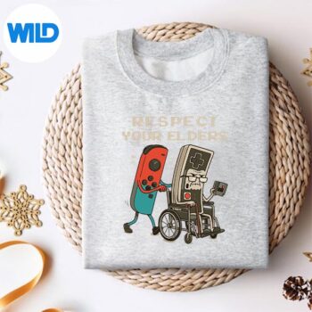 RespectYourEldersRetroGamingGamerController80ssweater