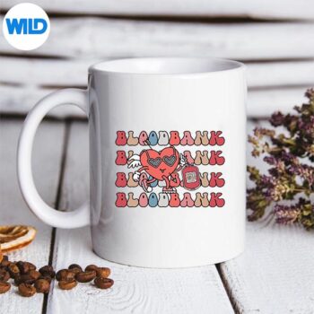 RetroBloodBankValentinesMedicalLabScienceLaboratorymug