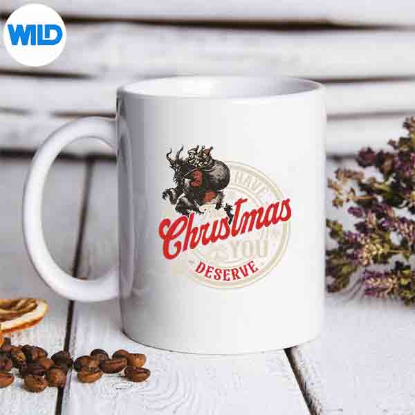 Retro Have The Christmas You Deserve Dark Humor Krampus Xmas SVG PNG 3 Retro Have The Christmas You Deserve Dark Humor Krampus Xmas SVG PNG - Image 3