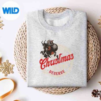 Retro Have The Christmas You Deserve Dark Humor Krampus Xmas SVG PNG 4 RetroHaveTheChristmasYouDeserveDarkHumorKrampusXmassweater