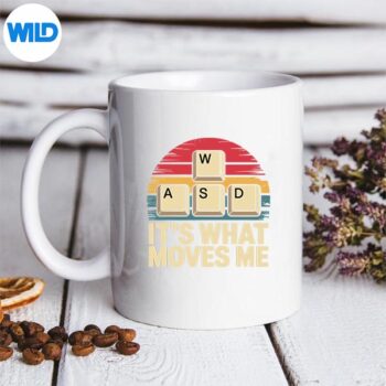 Retro Wasd Gaming Keys Pc Gamer Digital Design 5 RetroWasdGamingKeysPcGamermug