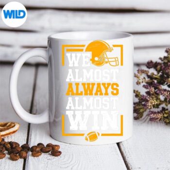 RetroWeAlmostAlwaysAlmostWinFootballFansmug