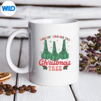 RockinAroundTheChristmasTreeRespiratoryTherapistRTmug