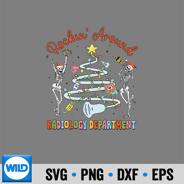 RockingAroundRadiologyDepartmentChristmasXrayTech